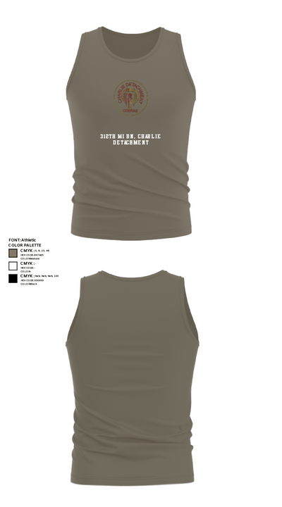 312TH MI BN, CHARLIE DETACHMENT 54805661 Tank Top - 79
