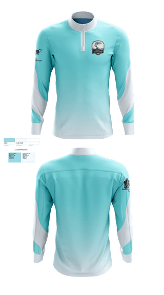 Quarter Zip Jacket, Fishing, E-Sports, Teamtime, Team time, sublimation, custom sports apparel, team uniforms, spirit wear, spiritwear, sports uniforms, custom shirts, team store, custom team store, fundraiser sports, apparel fundraiser