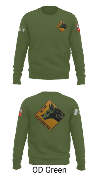 Crew Neck Sweatshirt, 317th support maintenance company, Army, Teamtime, Team time, sublimation, custom sports apparel, team uniforms, spirit wear, spiritwear, sports uniforms, custom shirts, team store, custom team store, fundraiser sports, apparel fundraiser