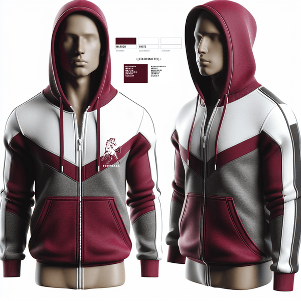 Hoodie, Bovina High School Football, Football, Teamtime, Team time, sublimation, custom sports apparel, team uniforms, spirit wear, spiritwear, sports uniforms, custom shirts, team store, custom team store, fundraiser sports, apparel fundraiser