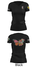 Maria 23139358 Women's Short Sleeve V-neck Shirt - 38