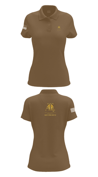 Womens Short Sleeve Performance Polo, AT 4 pools and landscaping services llc, , Teamtime, Team time, sublimation, custom sports apparel, team uniforms, spirit wear, spiritwear, sports uniforms, custom shirts, team store, custom team store, fundraiser sports, apparel fundraiser
