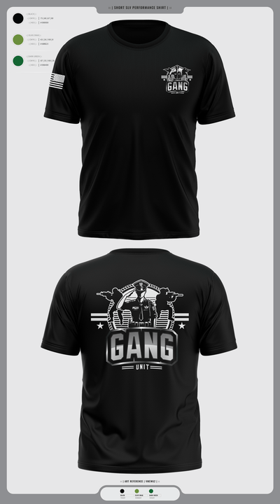 Gang Unit 10154965 Short Sleeve Performance Shirt - 1
