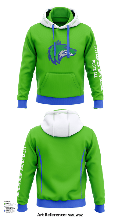 Littlerock High School Football 56953167 Hoodie - 106