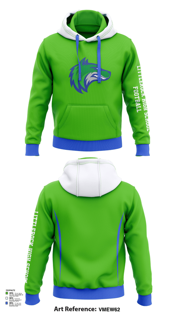 Hoodie, Littlerock High School Football, , Teamtime, Team time, sublimation, custom sports apparel, team uniforms, spirit wear, spiritwear, sports uniforms, custom shirts, team store, custom team store, fundraiser sports, apparel fundraiser