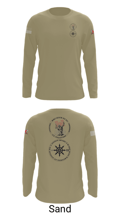 205th HHC 61096734 Long Sleeve Performance Shirt - 82