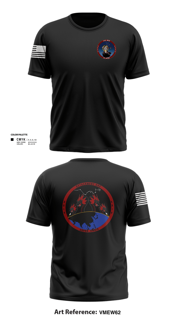 Short Sleeve Performance Shirt, Detachment 1, 24th MDSB, , Teamtime, Team time, sublimation, custom sports apparel, team uniforms, spirit wear, spiritwear, sports uniforms, custom shirts, team store, custom team store, fundraiser sports, apparel fundraiser