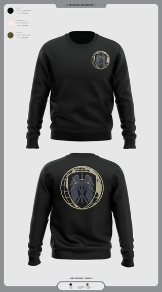 Crew Neck Sweatshirt, Overwatch Defense International, , Teamtime, Team time, sublimation, custom sports apparel, team uniforms, spirit wear, spiritwear, sports uniforms, custom shirts, team store, custom team store, fundraiser sports, apparel fundraiser