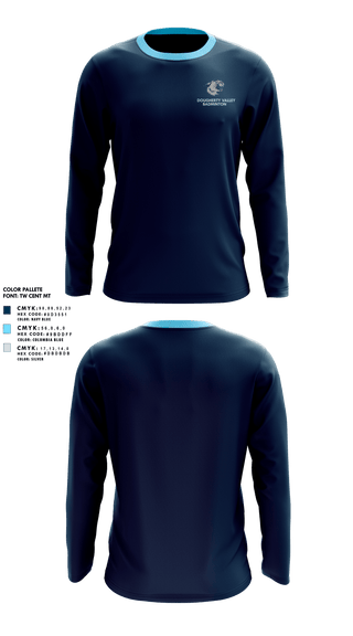 Long Sleeve Performance Shirt, Dougherty Valley High School Badminton, Spirit Store, Teamtime, Team time, sublimation, custom sports apparel, team uniforms, spirit wear, spiritwear, sports uniforms, custom shirts, team store, custom team store, fundraiser sports, apparel fundraiser