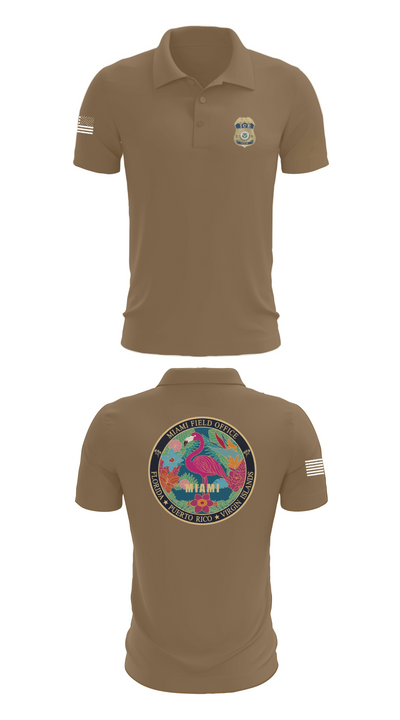Criminal Apprehension Program 50109474 Short Sleeve Performance Polo - 7