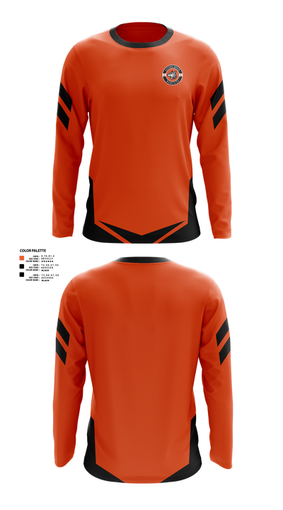 Bobcats 77139596 Long Sleeve Performance Shirt 3