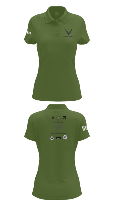 Ramstein AGE 81077227 Women's Short Sleeve Performance Polo  - 55