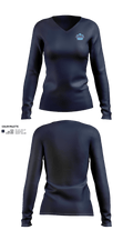 undefined Women's Long Sleeve V-neck Shirt - 11