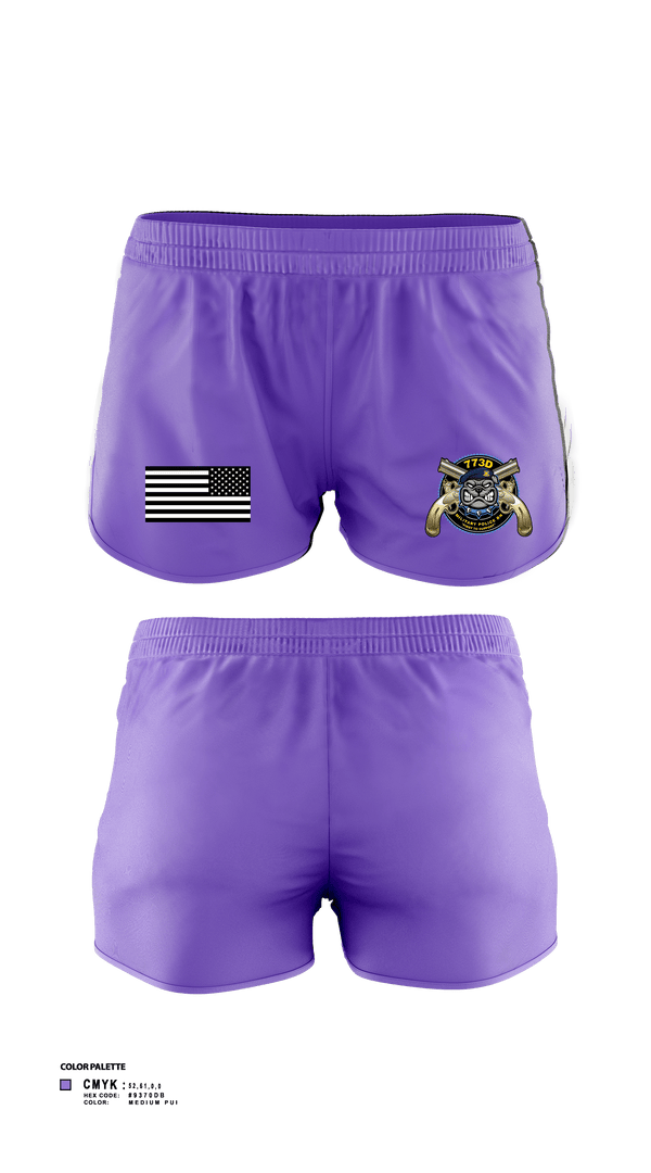 Women's Shorts, 773d MP BN, Army, Teamtime, Team time, sublimation, custom sports apparel, team uniforms, spirit wear, spiritwear, sports uniforms, custom shirts, team store, custom team store, fundraiser sports, apparel fundraiser