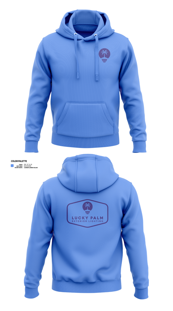 Hoodie, Lucky Palm Lighting, , Teamtime, Team time, sublimation, custom sports apparel, team uniforms, spirit wear, spiritwear, sports uniforms, custom shirts, team store, custom team store, fundraiser sports, apparel fundraiser