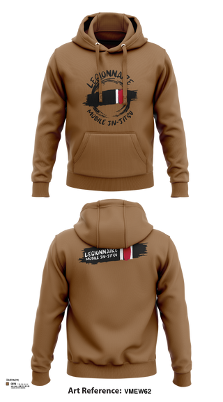 Hoodie, Legionnaire Mobile Jiu-Jitsu, , Teamtime, Team time, sublimation, custom sports apparel, team uniforms, spirit wear, spiritwear, sports uniforms, custom shirts, team store, custom team store, fundraiser sports, apparel fundraiser