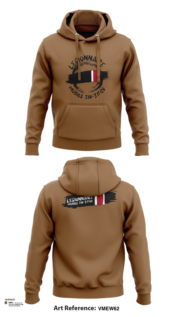 Hoodie, Legionnaire Mobile Jiu-Jitsu, , Teamtime, Team time, sublimation, custom sports apparel, team uniforms, spirit wear, spiritwear, sports uniforms, custom shirts, team store, custom team store, fundraiser sports, apparel fundraiser
