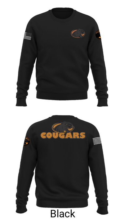 Half Moon Bay High School Tennis 37910958 Crew Neck Sweatshirt - 12