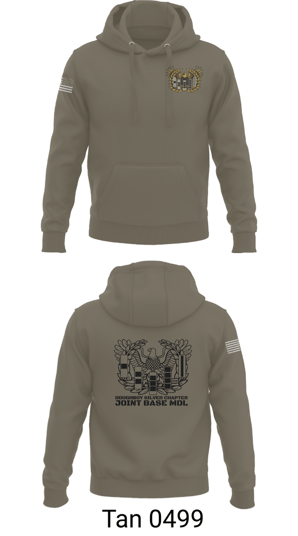 Hoodie, Doughboy Silver Chapter, National Guard, Teamtime, Team time, sublimation, custom sports apparel, team uniforms, spirit wear, spiritwear, sports uniforms, custom shirts, team store, custom team store, fundraiser sports, apparel fundraiser