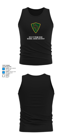 Tank Top, Rex Putnam High School Cross Country, Cross Country, Teamtime, Team time, sublimation, custom sports apparel, team uniforms, spirit wear, spiritwear, sports uniforms, custom shirts, team store, custom team store, fundraiser sports, apparel fundraiser