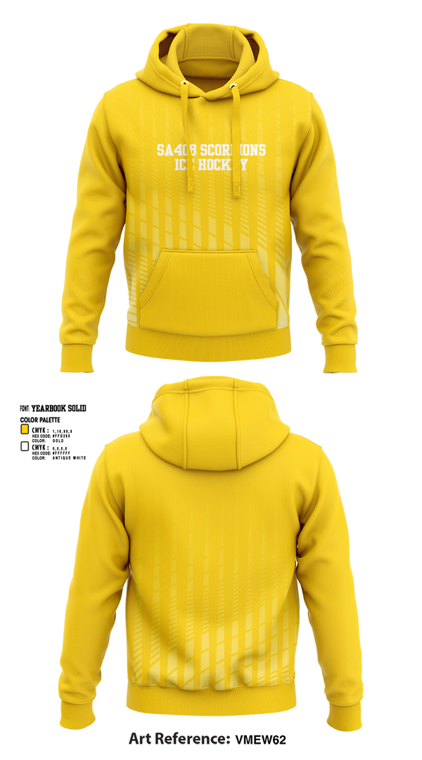 Hoodie, SA408 Scorpions, Ice Hockey, Teamtime, Team time, sublimation, custom sports apparel, team uniforms, spirit wear, spiritwear, sports uniforms, custom shirts, team store, custom team store, fundraiser sports, apparel fundraiser