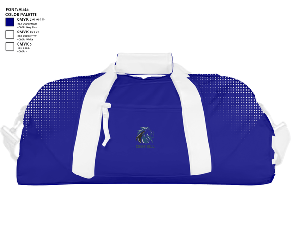 Duffle Bag, Camp Hill High School Track, Track & Field, Teamtime, Team time, sublimation, custom sports apparel, team uniforms, spirit wear, spiritwear, sports uniforms, custom shirts, team store, custom team store, fundraiser sports, apparel fundraiser
