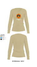 Lancaster County Young Marines 89976049 Women's Long Sleeve V-neck Shirt -1 82