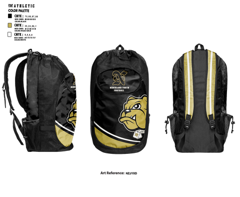 Gear Bag, Nederland Youth Football, , Teamtime, Team time, sublimation, custom sports apparel, team uniforms, spirit wear, spiritwear, sports uniforms, custom shirts, team store, custom team store, fundraiser sports, apparel fundraiser