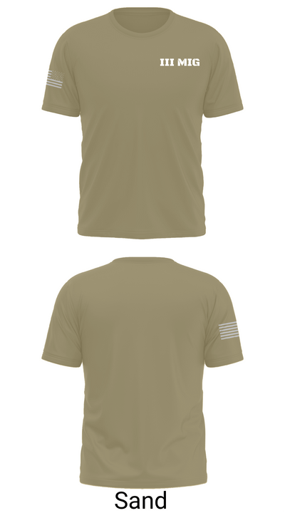 III MIG 21308092 Old School Cotton Feel Shirt - 90