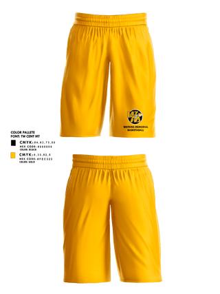 Mens Basketball Shorts, Watkins Memorial High School Basketball, Women's Basketball, Teamtime, Team time, sublimation, custom sports apparel, team uniforms, spirit wear, spiritwear, sports uniforms, custom shirts, team store, custom team store, fundraiser sports, apparel fundraiser