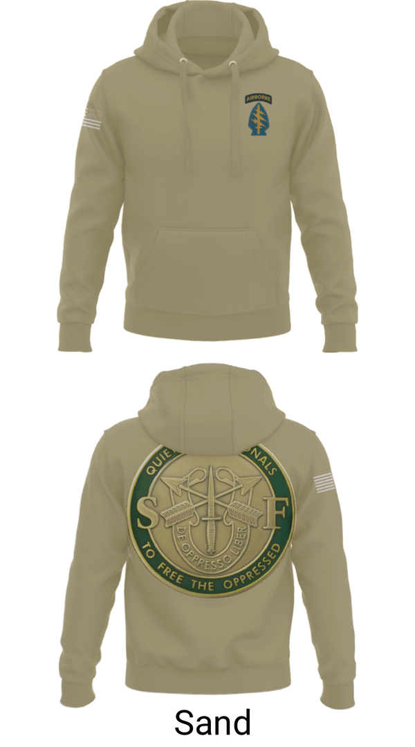 Hoodie, Echo 20th SFG, National Guard, Teamtime, Team time, sublimation, custom sports apparel, team uniforms, spirit wear, spiritwear, sports uniforms, custom shirts, team store, custom team store, fundraiser sports, apparel fundraiser