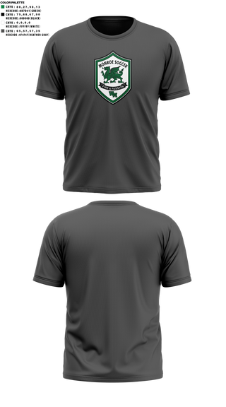 Short Sleeve Performance Shirt, William Monroe High School Soccer, Women's Soccer, Teamtime, Team time, sublimation, custom sports apparel, team uniforms, spirit wear, spiritwear, sports uniforms, custom shirts, team store, custom team store, fundraiser sports, apparel fundraiser