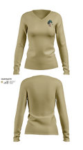 DireWulf 20740518 Women's Long Sleeve V-neck Shirt - 3