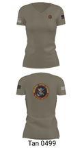 Battle Space Surveillance Company 88540160 Women's Short Sleeve V-neck Shirt - 68