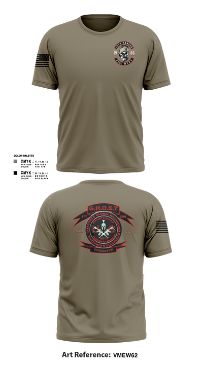 Green Beret 87463289 Short Sleeve Performance Shirt - 132