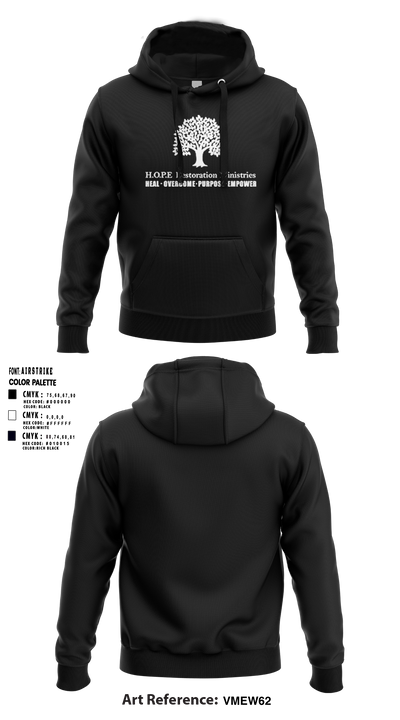 Hope Restoration Ministries 73775356 Hoodie - 8