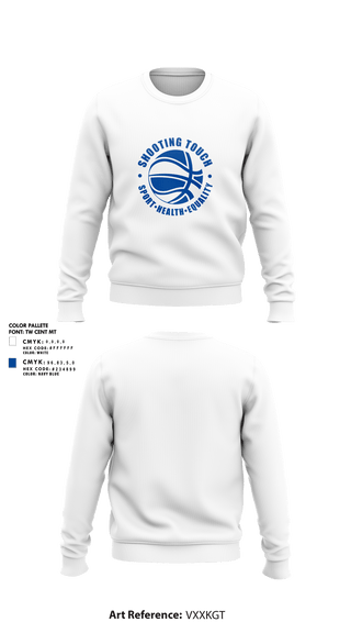Crew Neck Sweatshirt, Shooting Touch Boston Basketball, Women's Basketball, Teamtime, Team time, sublimation, custom sports apparel, team uniforms, spirit wear, spiritwear, sports uniforms, custom shirts, team store, custom team store, fundraiser sports, apparel fundraiser