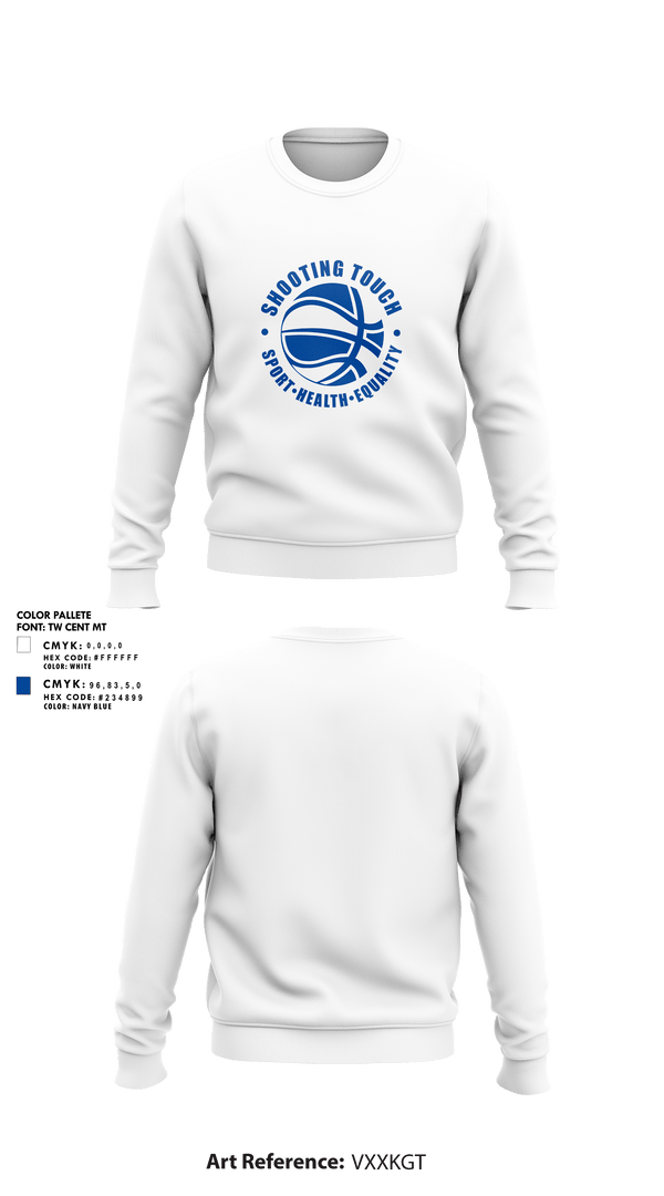 Crew Neck Sweatshirt, Shooting Touch Boston Basketball, Women's Basketball, Teamtime, Team time, sublimation, custom sports apparel, team uniforms, spirit wear, spiritwear, sports uniforms, custom shirts, team store, custom team store, fundraiser sports, apparel fundraiser