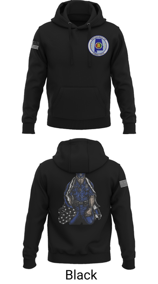 Hoodie, Alabama Department of Corrections, Police, Teamtime, Team time, sublimation, custom sports apparel, team uniforms, spirit wear, spiritwear, sports uniforms, custom shirts, team store, custom team store, fundraiser sports, apparel fundraiser