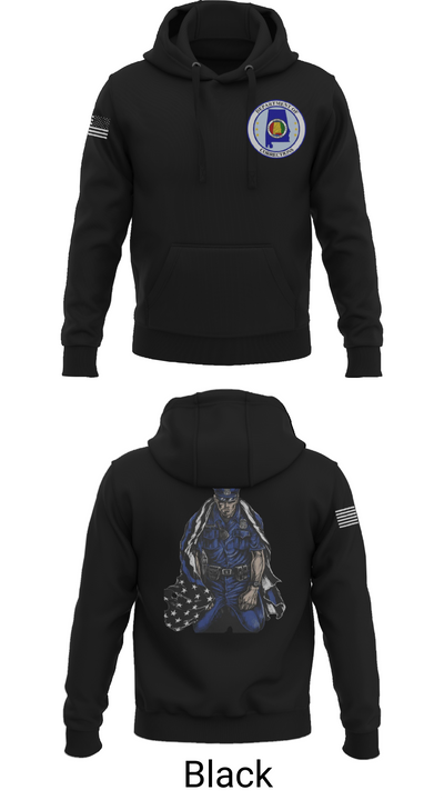 Alabama Department of Corrections 68414517 Hoodie - 36