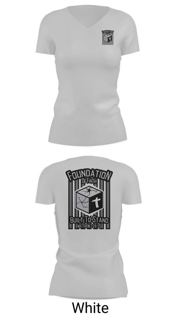 Womens Short Sleeve Vneck Shirt, Igniting Faith, , Teamtime, Team time, sublimation, custom sports apparel, team uniforms, spirit wear, spiritwear, sports uniforms, custom shirts, team store, custom team store, fundraiser sports, apparel fundraiser