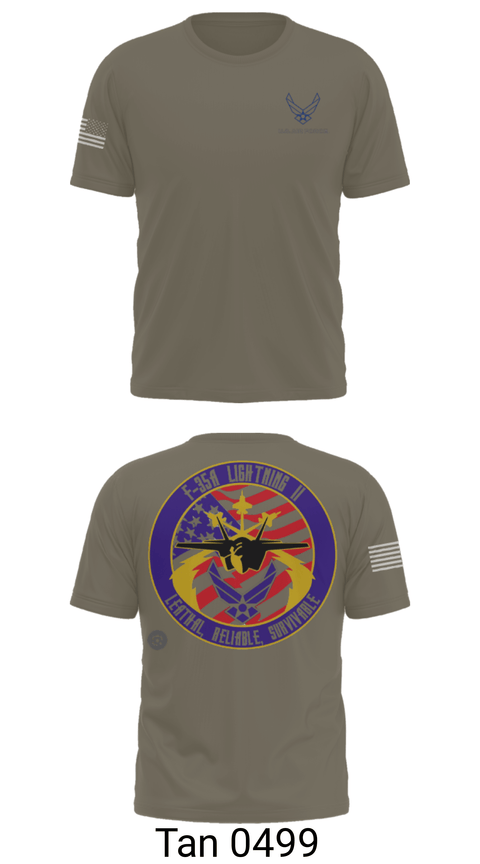 Short Sleeve Performance Shirt, General Mitchell ARS, Air Force, Teamtime, Team time, sublimation, custom sports apparel, team uniforms, spirit wear, spiritwear, sports uniforms, custom shirts, team store, custom team store, fundraiser sports, apparel fundraiser