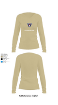 Bettye Myers Middle School 4865025 Women's Long Sleeve V-neck Shirt - 33
