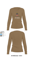 SPO Nation 55364584 Women's Long Sleeve V-neck Shirt - 2