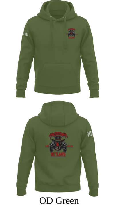 1st Cav 3rd BEB ACO “Outlaw” 26050873 Hoodie - 58