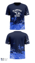 Plainview Hawks 8354559 Short Sleeve Performance Shirt - 14