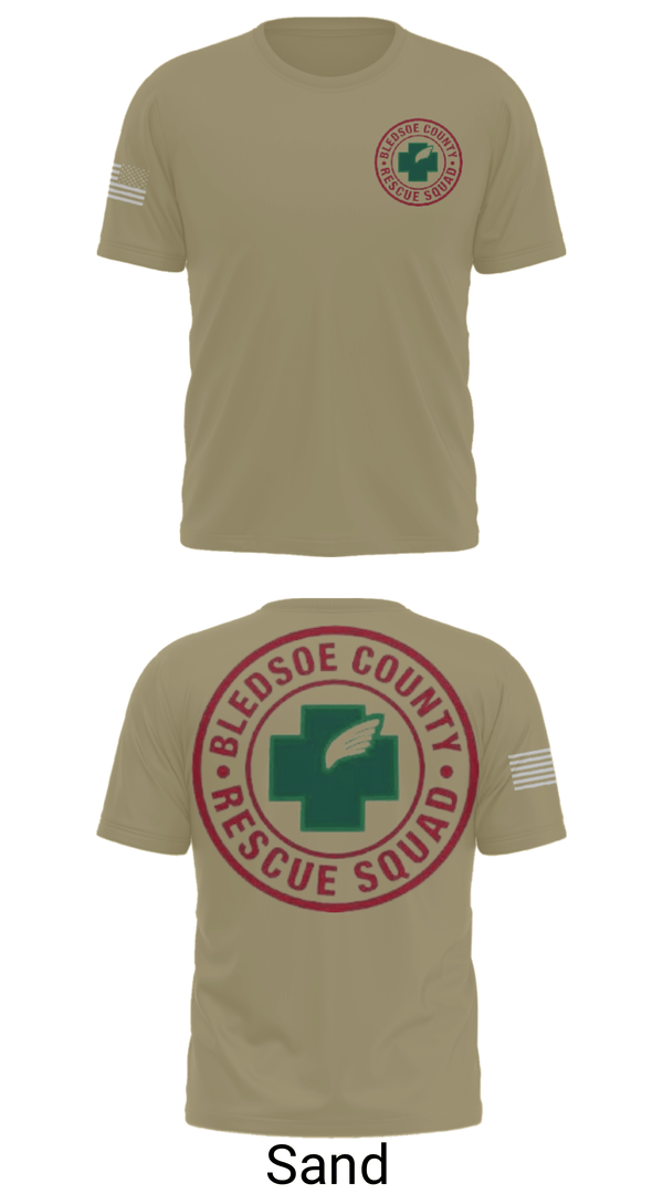 Old School Cotton Feel Shirt, Bledsoe County Rescue Squad, , Teamtime, Team time, sublimation, custom sports apparel, team uniforms, spirit wear, spiritwear, sports uniforms, custom shirts, team store, custom team store, fundraiser sports, apparel fundraiser