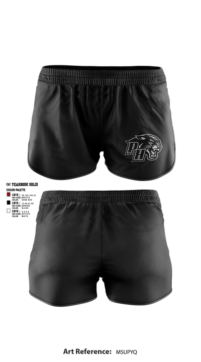 Panthers Volleyball 53574840 Women's Shorts - 4