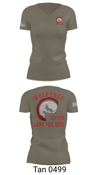 Womens Short Sleeve Vneck Shirt, 331 TRS / FLT 154 WOLFPACK, , Teamtime, Team time, sublimation, custom sports apparel, team uniforms, spirit wear, spiritwear, sports uniforms, custom shirts, team store, custom team store, fundraiser sports, apparel fundraiser
