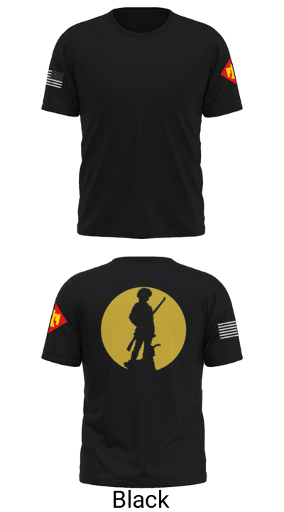 Recruiting & Retention Battalion 95903895 Short Sleeve Performance Shirt - 34